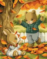 Картина по номерам Золотой листопад ©tanya_bonya 40x50 см Ideyka