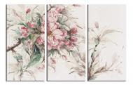 Картина модульная Яблоневый цвет 150x100 см WallArt 54522-3.3