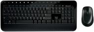 Комплект клавиатура + мышь Microsoft Wireless Desktop 2000 black (M7J-00012)