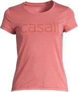 Футболка Casall Logo Tee 19176-047 р.XS красный