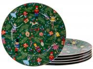 Набор тарелок подставных Lefard Green Christmas 27 см 6 шт. 922-070