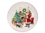 Тарелка обеденная Lefard Тайный Санта 24,5 см 858-0163