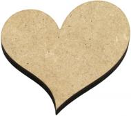 Заготовка Сердце 2 13x20 см Rosa Talent