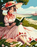 Картина по номерам Увлеченное чтение ©art_selena_ua 40x50 см Ideyka