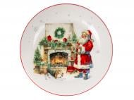 Тарелка мелкая Lefard Тайный Санта 21 см 858-0164 Тарелка мелкая Lefard Тайный Санта 21 см 858-0164