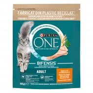 Корм сухой для взрослых кошек ONE by Purina Adult комплекс Bifensis с курицей 800 г