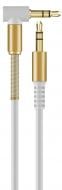 Кабель Luxe Cube AUX 1,2 м белый (9998686444229)