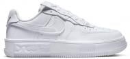 Кроссовки женские демисезонные Nike AIR FORCE 1 DH1290-100 р.36,5 белые