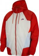 Вітрівка чоловіча демісезонна Nike M NSW HE WR JKT WVN SIGNATURE CJ4358-133 р.M біла