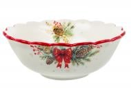 Салатник Lefard Різдвяний вінок 20 см 858-0168