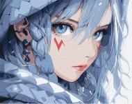 Картина по номерам Магия голубых глаз ©art_selena_ua 40x50 см Ideyka