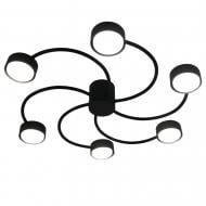 Люстра стельова Victoria Lighting 6x12 Вт GX53 чорний World/PL6 black
