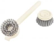 Щетка с запасным блоком Nature milk white 25,6x6,5 см Smart Kitchen by Flamberg