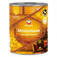 Лак меблевий Mooblilakk 40 Eskaro напівглянець 0.9 л безбарвний