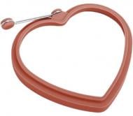 Форма для омлета Smart Kitchen by Flamberg сердце Affection salmon orange 12х10,5х1,9 см (HB5984CK)