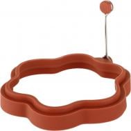 Форма для омлета Smart Kitchen by Flamberg цветок Affection salmon orange 11,5х10,7х1,9см