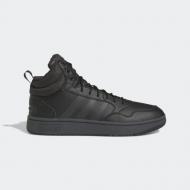 Ботинки Adidas HOOPS 3.0 MID WTR GW6421 р.43 1/3 черный