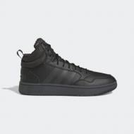 Ботинки Adidas HOOPS 3.0 MID WTR GW6421 р.44 2/3 черный