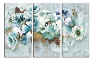 Картина модульная Прекрасные цветы 3Д 180x120 см WallArt 54527-3.4