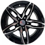 Диск колісний SR SR-3299 BP 6.0Jx14H26 R 14 4x100 ET 38 DIA 67,1