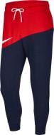 Брюки Nike M NSW SWOOSH PANT FT NFS CV9175-657 р. M темно-синий с красным Брюки Nike M NSW SWOOSH PANT FT NFS CV9175-657 р. M темно-синий с красным