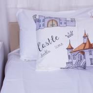 Наволочка сатин 22-1332 Castle 50x70 см мульти MirSon