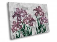 Картина Ирисы 60x45 см WallArt 54530-1.2