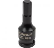 Головка-бита Forsage 6-гранная ударная Hex 6 мм, 1/4'' 1 шт. F-2243206