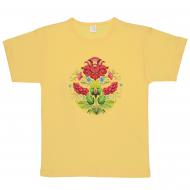 Футболка для девочек Татошка р.140 желтый 0601301цжл