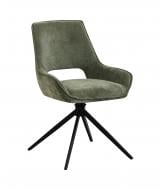 Стул Special4You Milano зеленый / черный