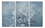 Картина модульная Цветение миндаля 150x100 см WallArt 54531-3.3