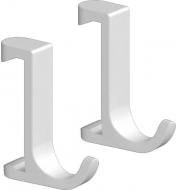 Набор крючков Hansgrohe WallStoris на штангу белый матовый 27929700