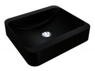 Умывальник Miraggio GENEVA MIRASTONE black shine