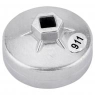 Съемник масляного фильтра ''крышка'' 76 мм х 12 гр Rock FORCE RF-10687612 Съемник масляного фильтра ''крышка'' 76 мм х 12 гр Rock FORCE RF-10687612