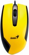 Мышь Genius DX-100 USB G5 (31010009102) black/yellow