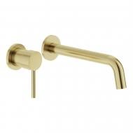 Смеситель для умывальника VOLLE CRUZE 1547.010315 золото