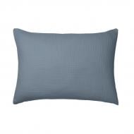 Наволочка Сатори BL-P-14 Cloudy Gray муслин 50x75 см серый МВМ MY HOME