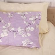 Наволочка сатин 22-1361 Yellow flower 60x60 см мульти MirSon