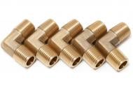 З'єднувач Forsage кутовий зовн. різьблення 1/4''х1/4'', к-т 5 шт. F-MML04K