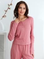 Лонгслив Roksana Ажур №1906/46008 р. 46 пудровый (№1906) Лонгслив Roksana Ажур №1906/46008 р. 46 пудровый (№1906)