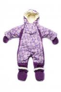 Комбинезон Модний Карапуз с мехом сиреневый р.56 03-00596