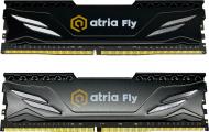 Оперативна пам'ять ATRIA DDR4 SDRAM 16 GB (2x8GB) 3200 MHz (UAT43200CL18BK2/16) Fly Black