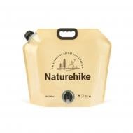 Каністра поліетиленова Naturehike для води з поліетилену CNK2450CF027, 10 л, жовтий
