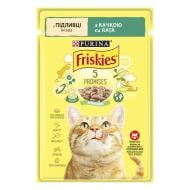 Корм Friskies с уткой в подливке 85 г