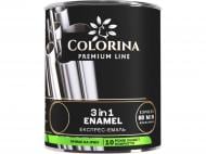 Ґрунт-емаль COLORINA Enamel 3 in 1 зелений глянець 0,75 л