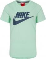 Футболка Nike W NSW ESSNTL TEE HBR 829747-343 р.XL зеленый