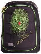 Рюкзак ZiBi Koffer ACCEPTED (ZB17.0205AD) чорний із зеленим