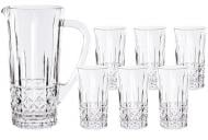 Набор стаканов для воды LeGlass Diamond 6+1