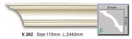 Карниз Harmony K 262 2440x81x81 мм