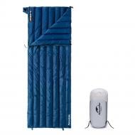 Спальный мешок Naturehike с натуральным пухом CWM295 CNK2300SD013, голубой (+11°C/-8°C)